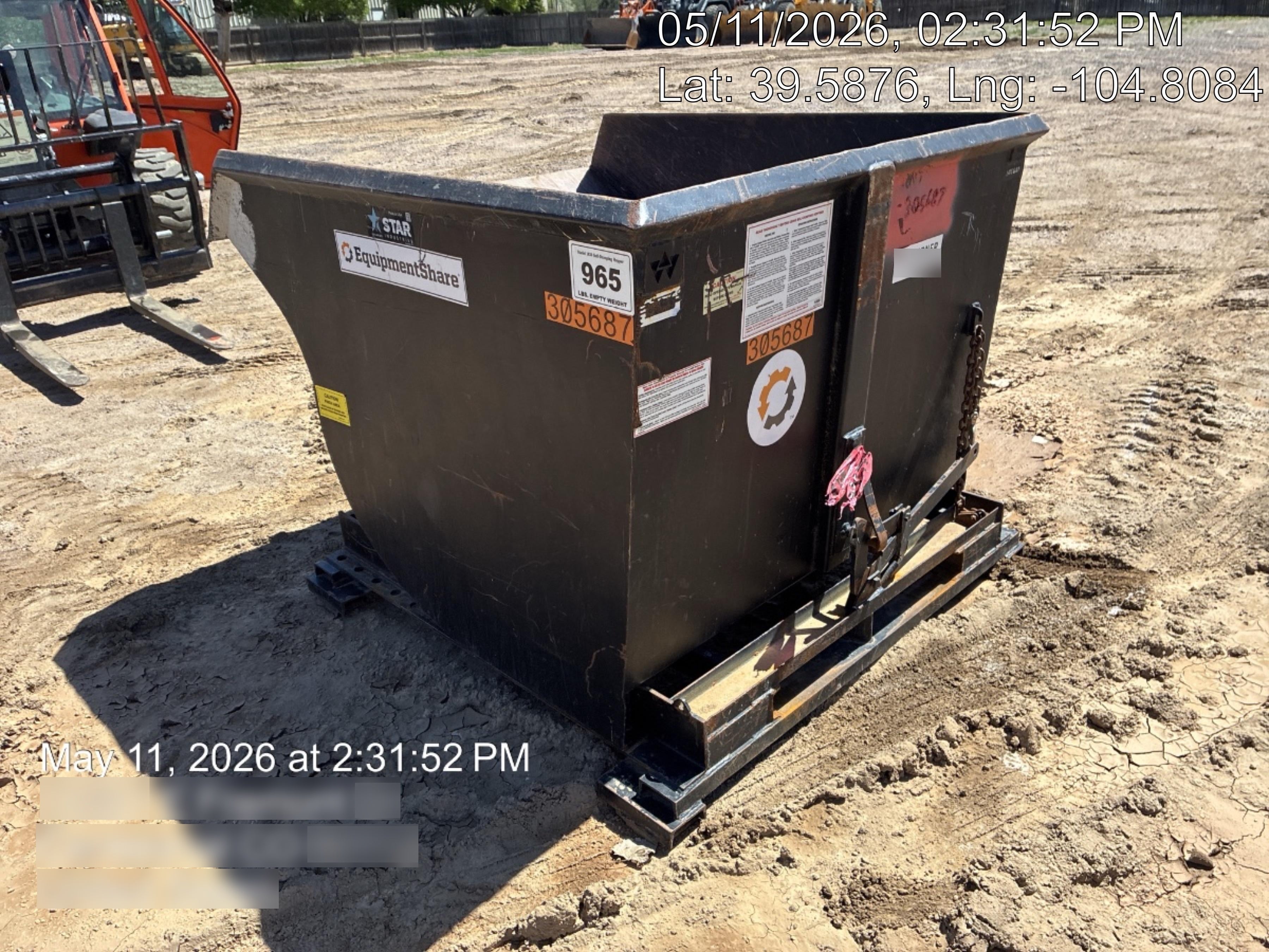 2023 STAR INDUSTRIES M-1820 - Self-Dump Hopper