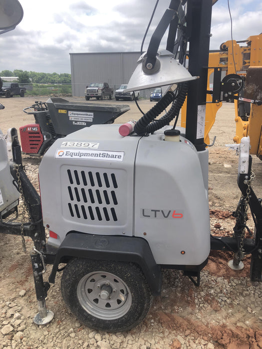 2019 Wacker Neuson LTV6L-MH Wacker Neuson LTV6L Mobile Light Tower w/Fuel Level Sensor Installed