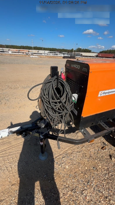 2022 Lincoln Electric LE400 Kubota V1505, Trlr, Cable Rack, Light Kit, ES Decals, T3