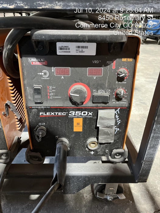 2023 LINCOLN ELECTRIC FLEXTEC 350X