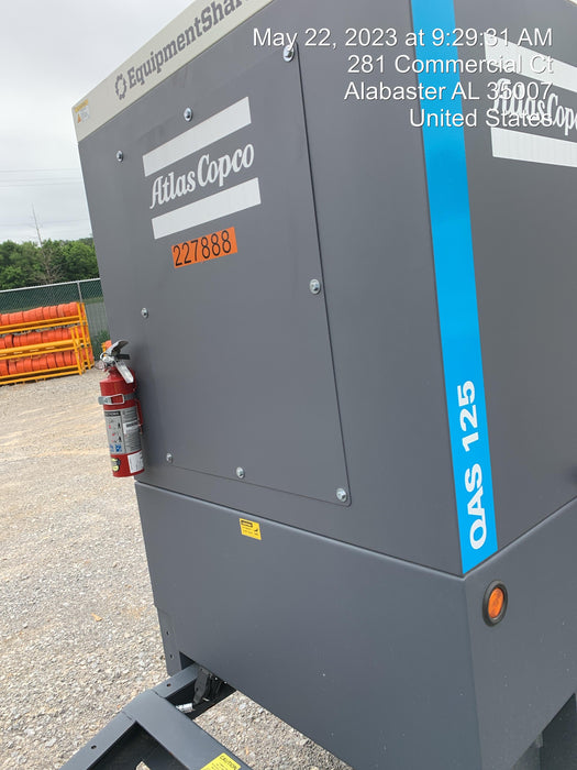 2022 ATLAS COPCO QAS 125