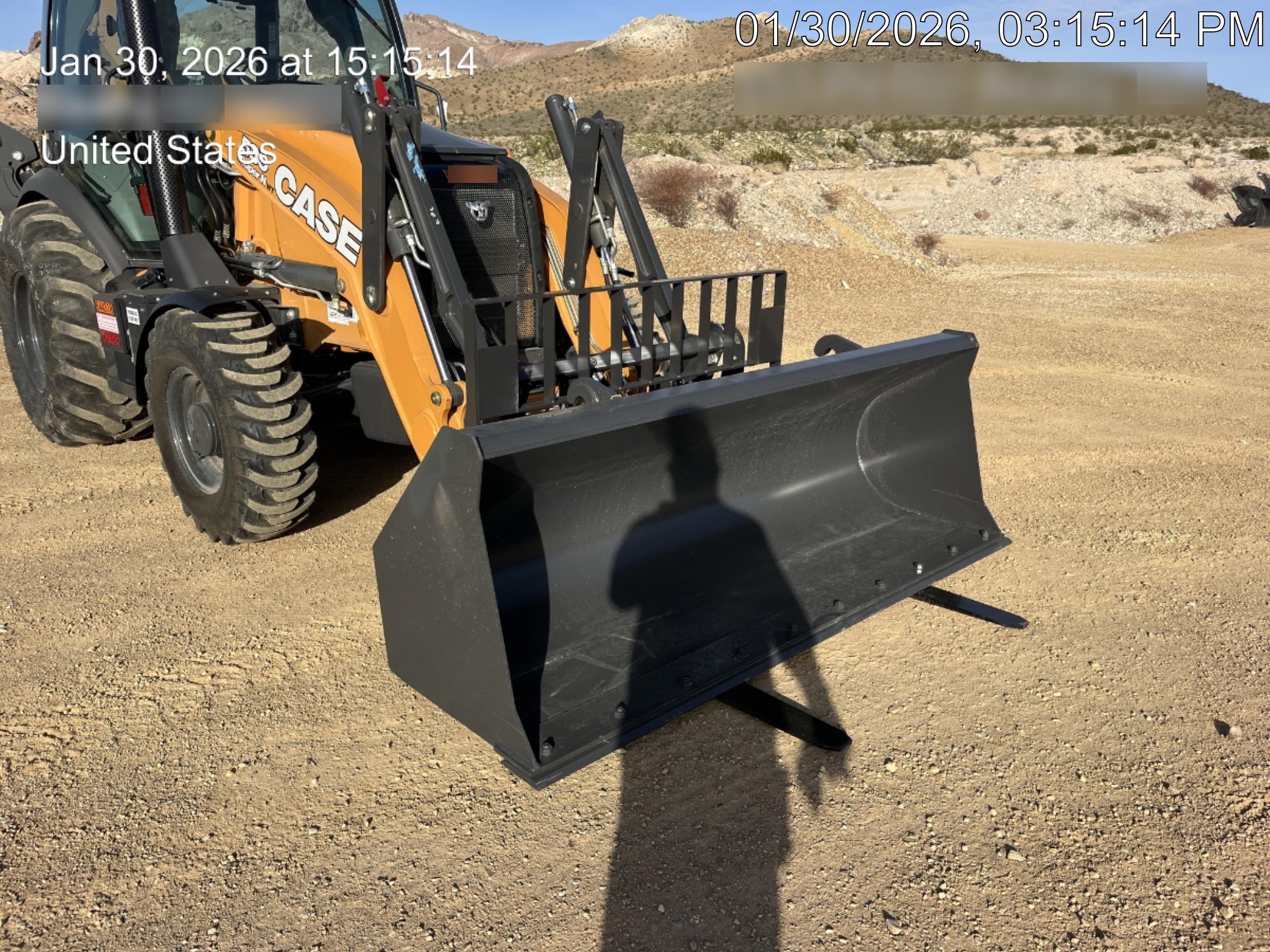 2026 CASE CNH 92658163 Backhoe Fork Set