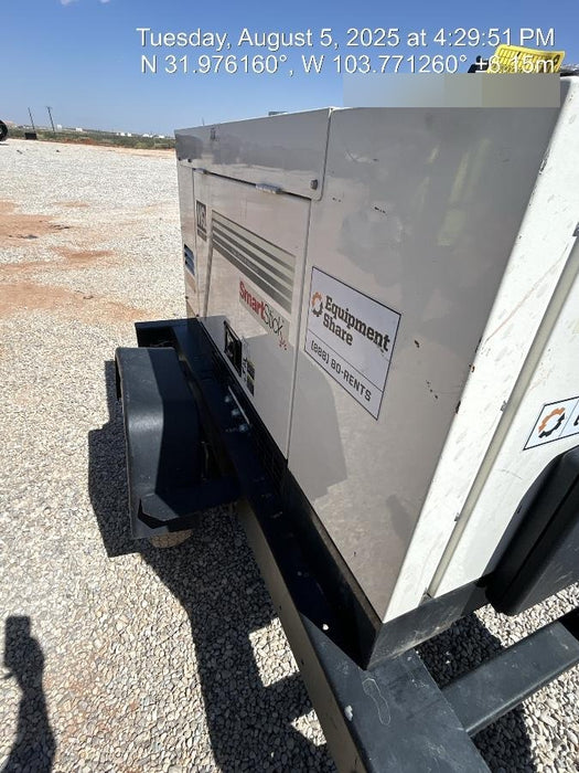 2020 Multiquip DLW400ESA4 400 amp Welder, 14kW, 120/240V, T4F Kubota, Trailer