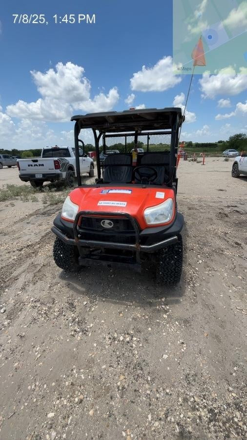 Kubota RTV-X1140W-H Kubota RTVX1140WH 4wd Utility Cart, LED Strobe, Windshield Tempered Glass, Plastic Canopy, Wire Harness Kit, Backup Alarm