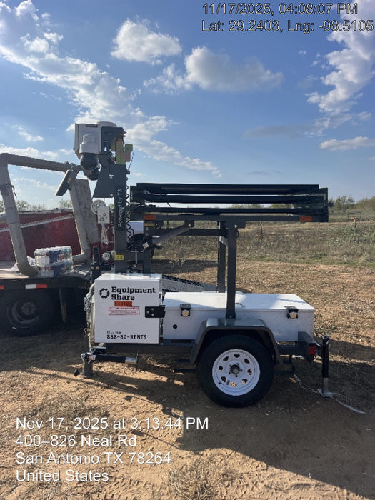 2025 NATIONAL SIGNAL Sunray Solar-Powered Mobile Integrator Tower