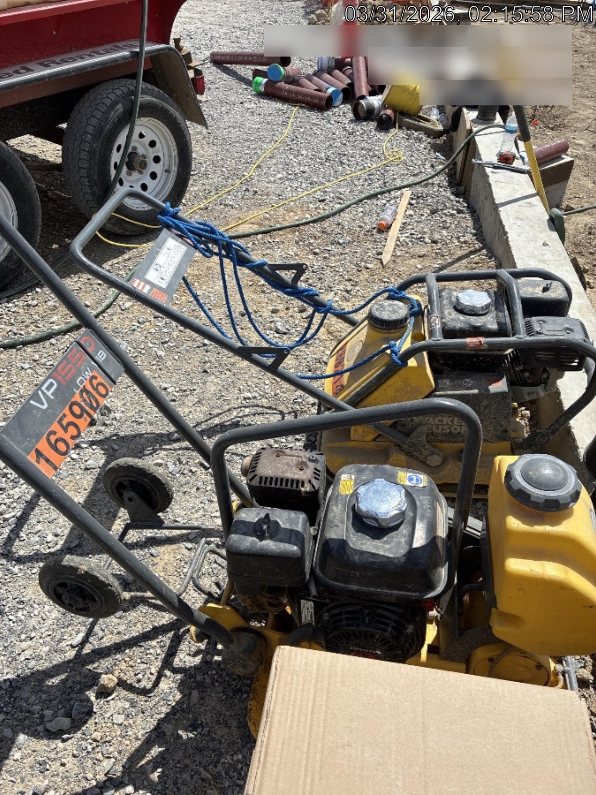 2021 WACKER NEUSON VP1550AW