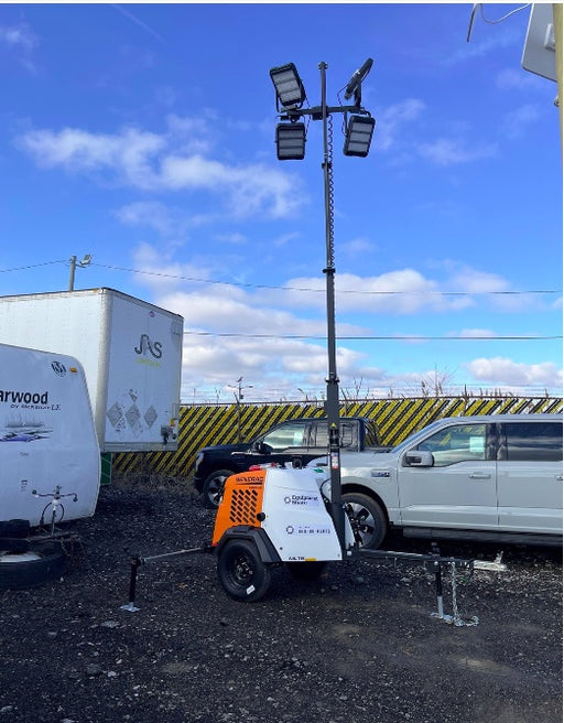 2024 Generac MLT2 Diesel, Flex Switch 120V Input, Powerzone Controller, 
(4) 320W LED Lights, 4kW Generator, 39.9 Gal Fuel Tank, 2" Ball, T3