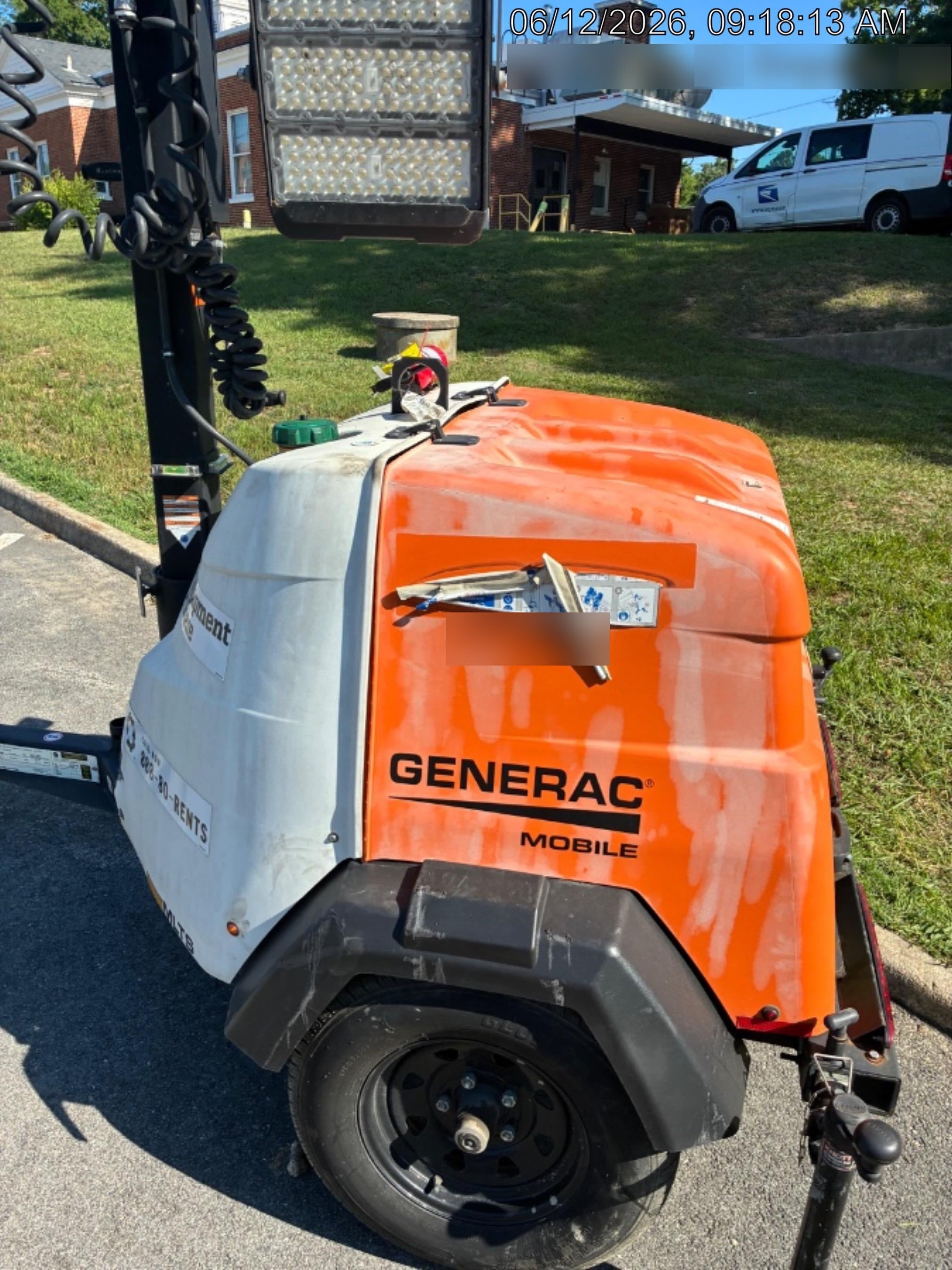2023 Generac MLT2 Diesel, Flex Switch 120V Input, Powerzone Controller, (4) 320W LED Lights, 4kW Generator, 39.9 Gal Fuel Tank, 2" Ball, T3
