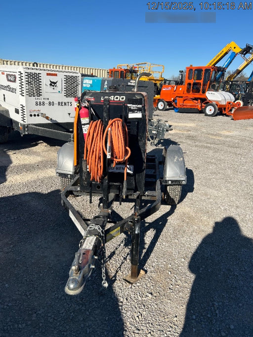 2023 Lincoln Electric LE400 Kubota V1505, Trlr, Cable Rack, Light Kit, ES Decals, T3