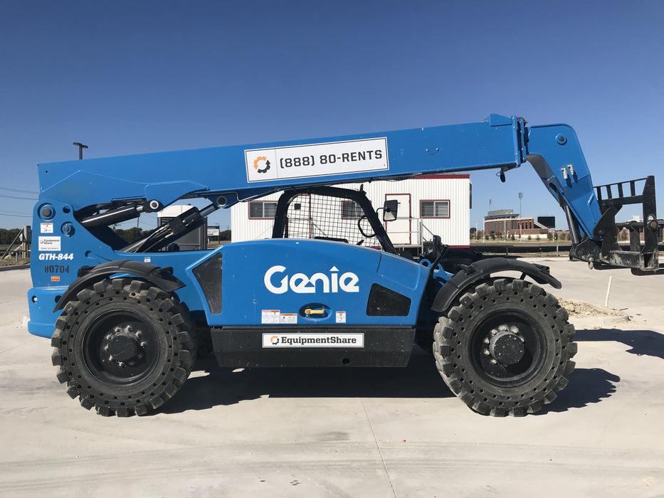 2020 Genie GTH-844 Canopy, Solid Tires, Work Lights, Beacon, Aux Hydraulics, Back up Alarm, Lifting Eye