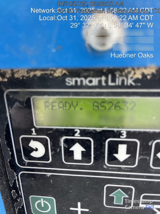 2019 Genie GS-2632 Folding rails with half height swing gate