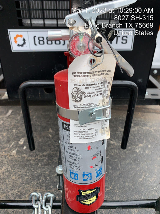 2022 Lincoln Electric LE400 Kubota V1505, Trlr, Cable Rack, Light Kit, ES Decals, T3