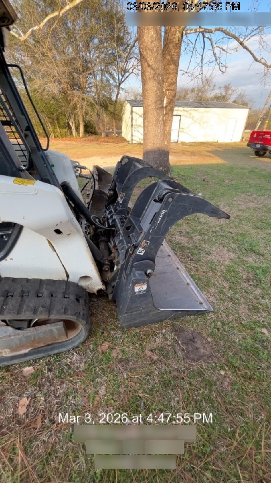 2020 PALADIN 72" Scrap Grapple Bucket - Paladin