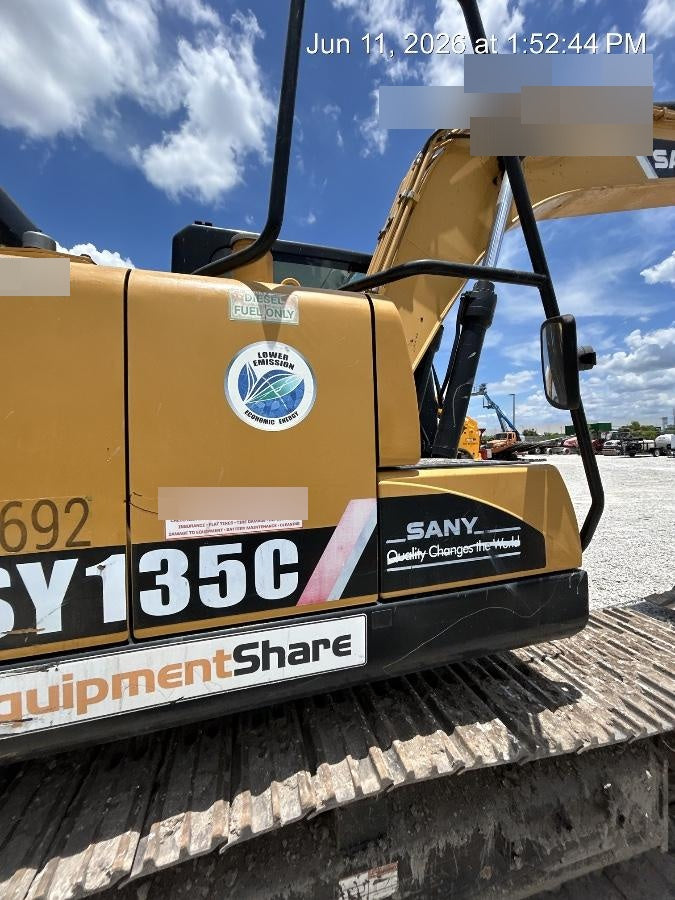 2019 SANY SY135C