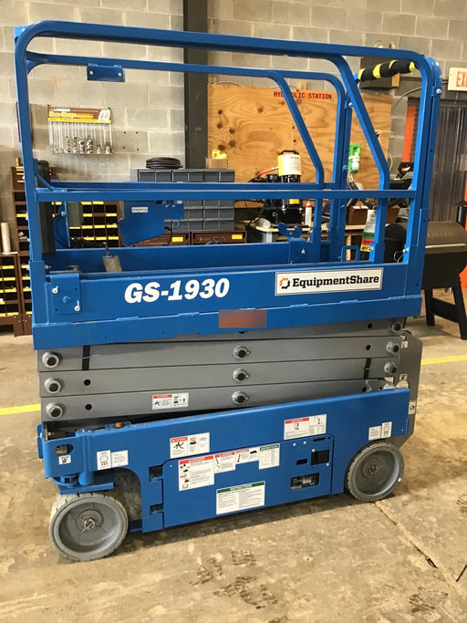 2020 Genie GS-1930 Fixed rails with chain entry gate - Pre A92.20