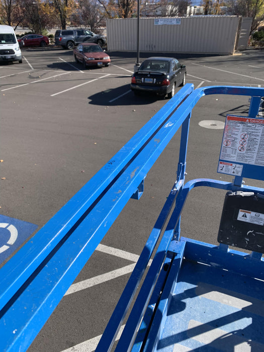 2020 Genie GS-2632 Solid NM Tires, Folding Rails with Half-Height Swing Gate, Beacon, 800W Invertor