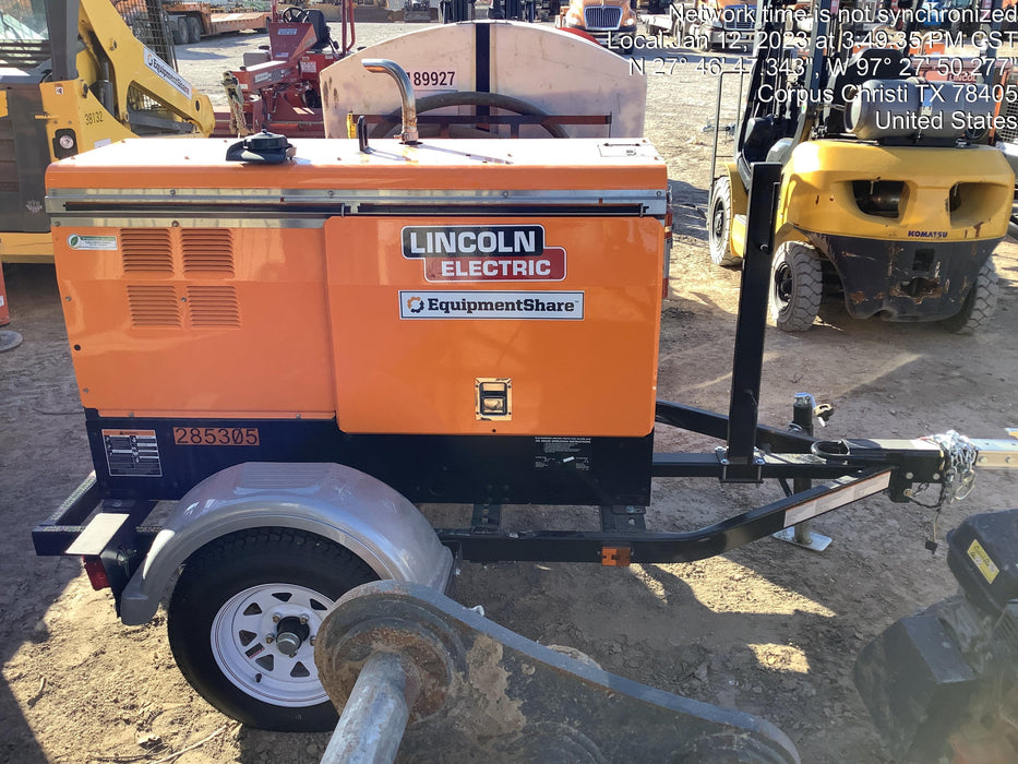 2022 Lincoln Electric LE400 Kubota V1505, Trlr, Cable Rack, Light Kit, ES Decals, T3