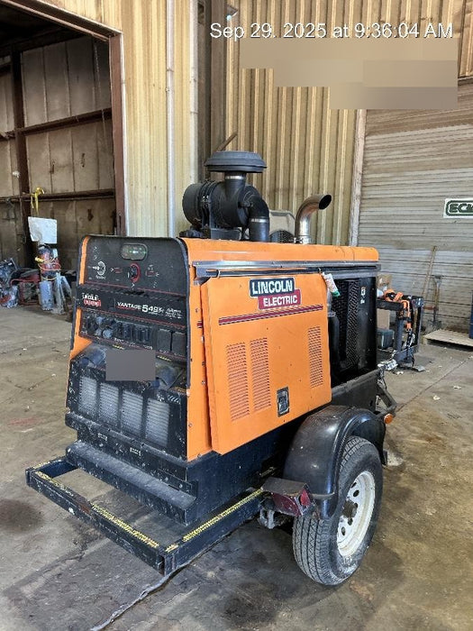 2022 Lincoln Electric Vantage 549X Crosslink Technology, Trailer Mounted, ES Decals, T3