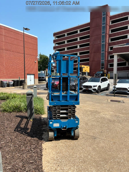 2020 Genie GS-1930 Solid Non Marking Tires, Beacon, Folding rails with half height swing gate