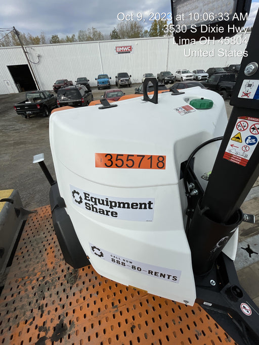 2023 Generac MLT2 Diesel, Flex Switch 120V Input, Powerzone Controller, 
(4) 320W LED Lights, 4kW Generator, 39.9 Gal Fuel Tank, 2" Ball, T3