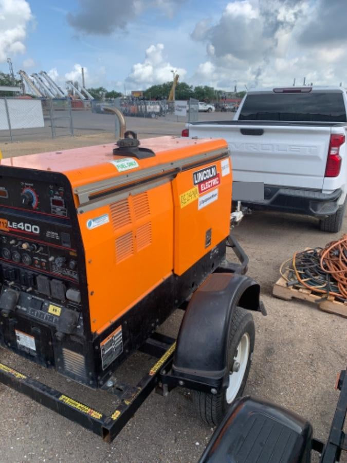 2022 Lincoln Electric LE400 Kubota V1505, Trlr, Cable Rack, Light Kit, ES Decals, T3