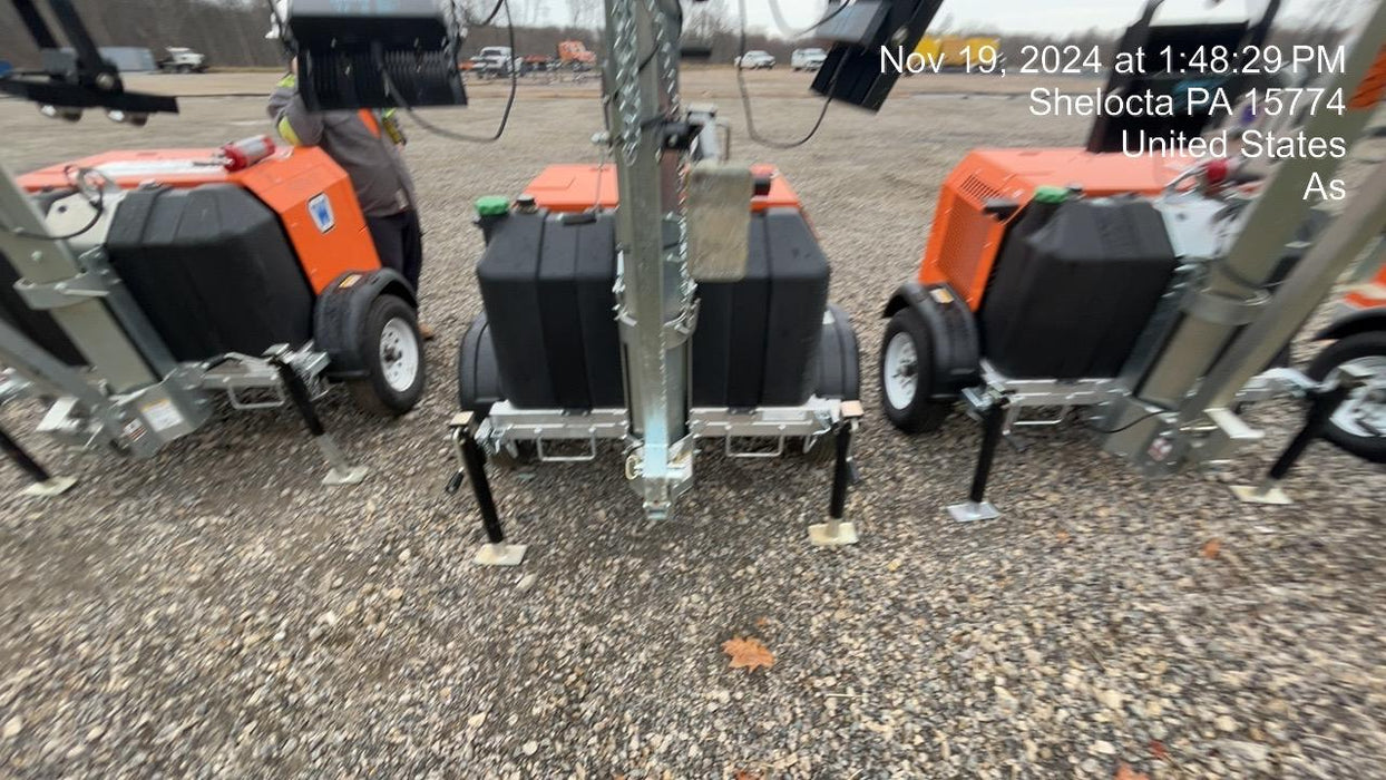 2024 Wanco WLTT-4MM4K Diesel, Deep Sea Controller, Shore Power Plug, Auto Start, (4) 350W LED Floodlights, 4kW Generator, 60 Gal Fuel Tank, 2" Ball, T3