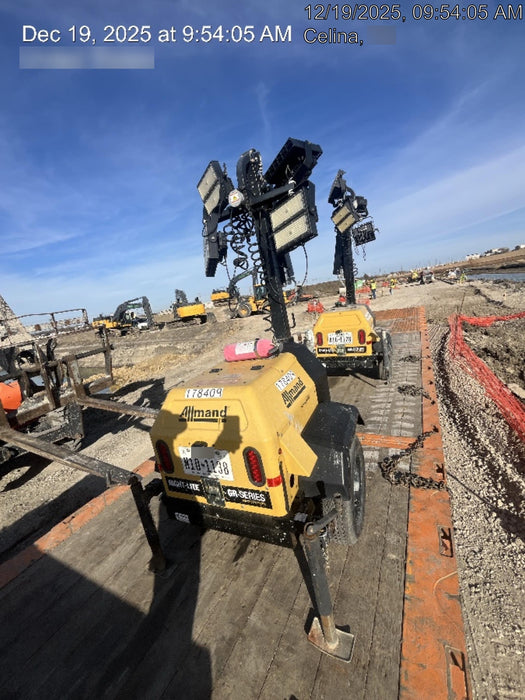 Allmand NLV3GR 3kW Light Plant - LED