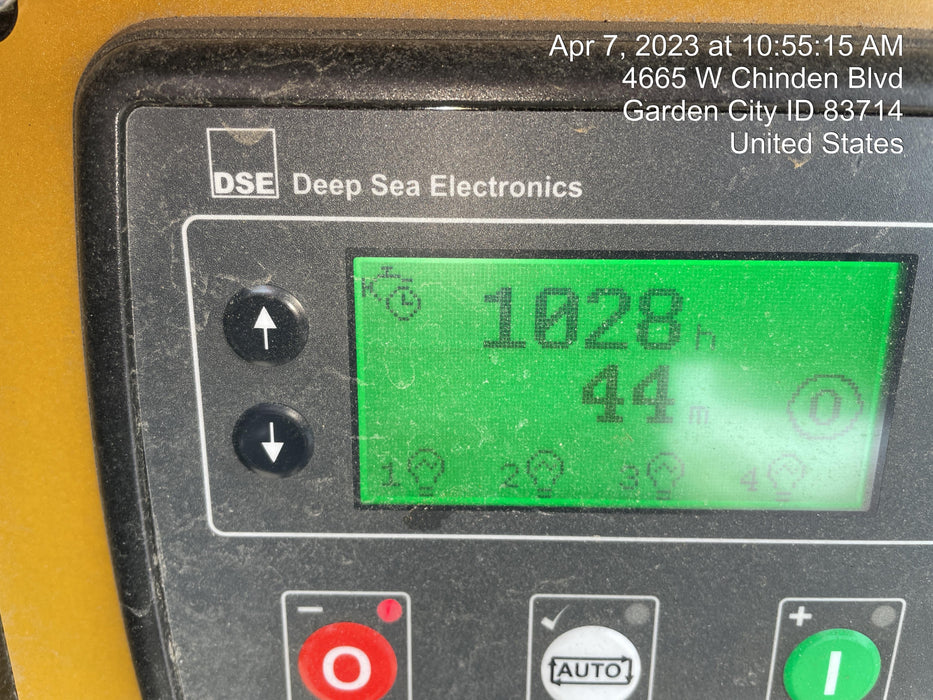 2022 Allmand NLV3GR (4) LED Light Fixture 350W, 23' Vertical Mast, 3kW Prime, Towable, ES Decals, T3