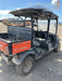 2022 Kubota RTV-X1140W-H Plastic Canopy, Windshield Acrylic Clear, LED Strobe Light, Wire Harness Kit, Back up Alarm