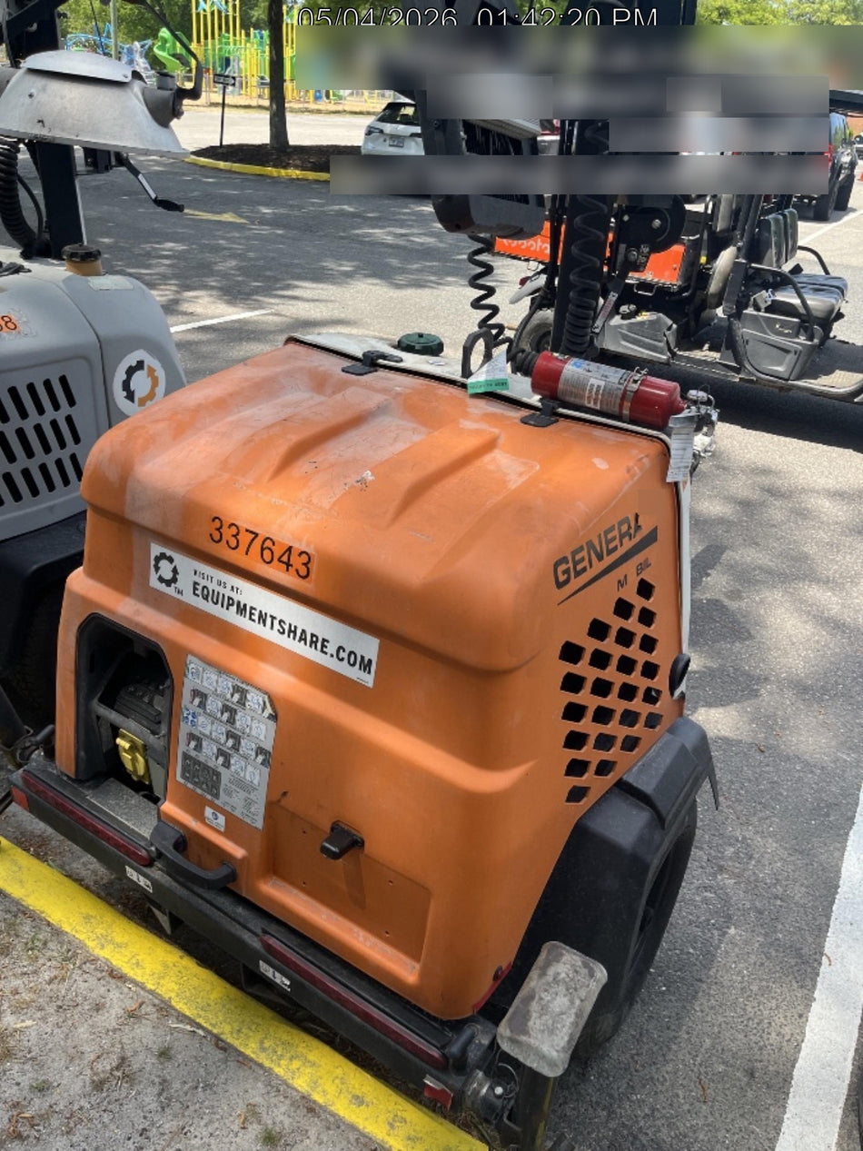 2023 Generac MLT2 Diesel, Flex Switch 120V Input, Powerzone Controller, (4) 320W LED Lights, 4kW Generator, 39.9 Gal Fuel Tank, 2" Ball, T3