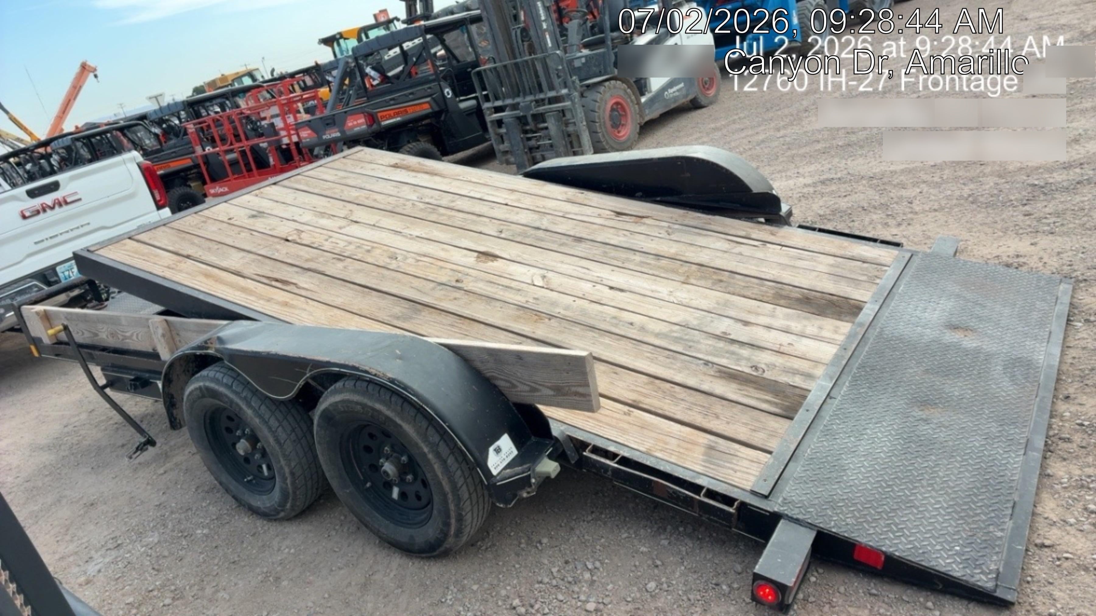 2023 BUCK DANDY 16' Light Duty Tilt Car Hauler