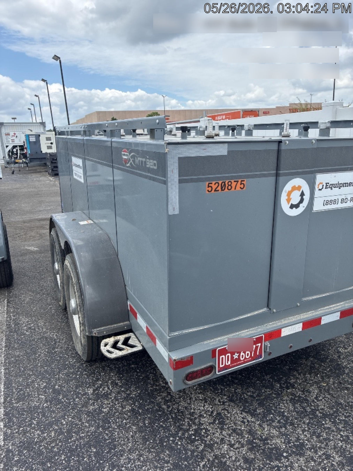 2025 THUNDER CREEK MTT920 - Hazmat not required