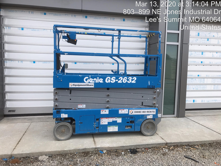 2018 Genie GS-2632 Genie GS-2632 w/Fixed Rail, Chain Entry
