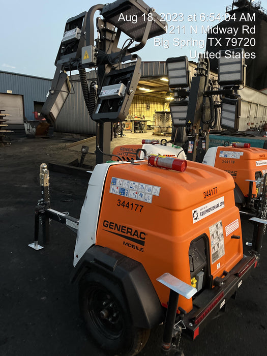 2023 Generac MLT2 Diesel, Flex Switch 120V Input, Powerzone Controller, (4) 320W LED Lights, 4kW Generator, 39.9 Gal Fuel Tank, 2" Ball, T3