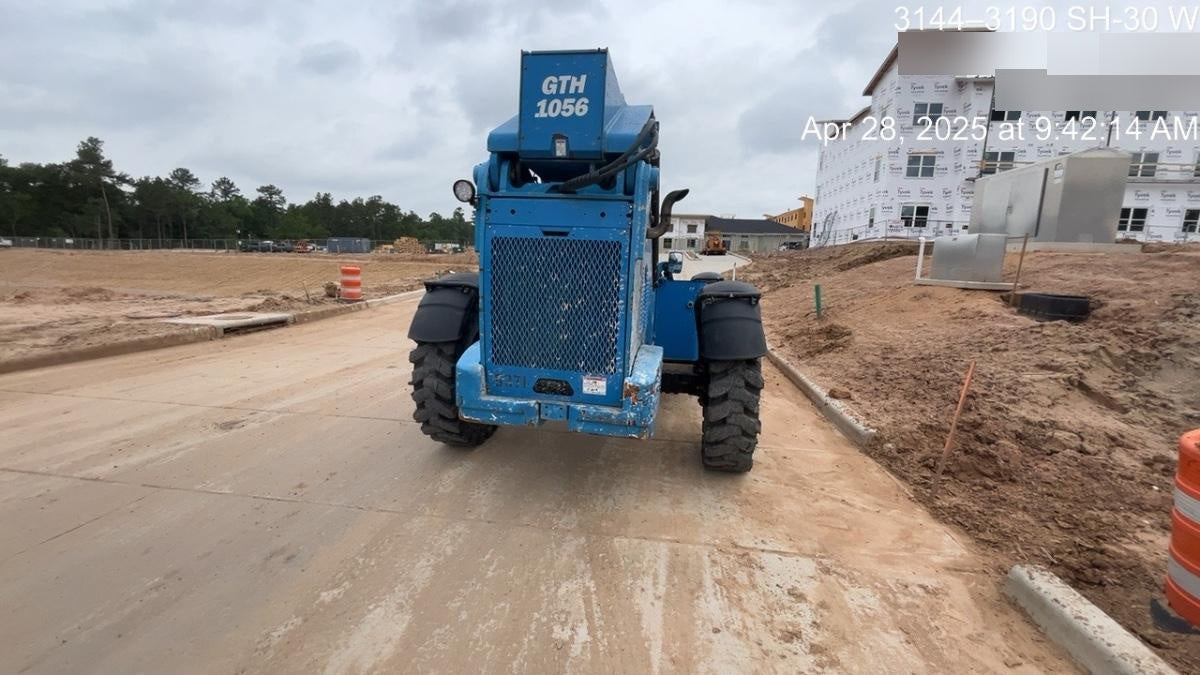 2017 Genie GTH-1056 Genie GTH1056, Solid Tires, 60" carriage, Light Kit, Open ROPS