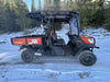 2022 Kubota RTV-X1140W-H Plastic Canopy, Windshield Acrylic Clear, LED Strobe Light, Wire Harness Kit, Back up Alarm