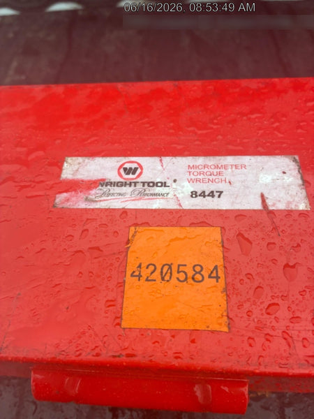 2024 WRIGHT 8447
