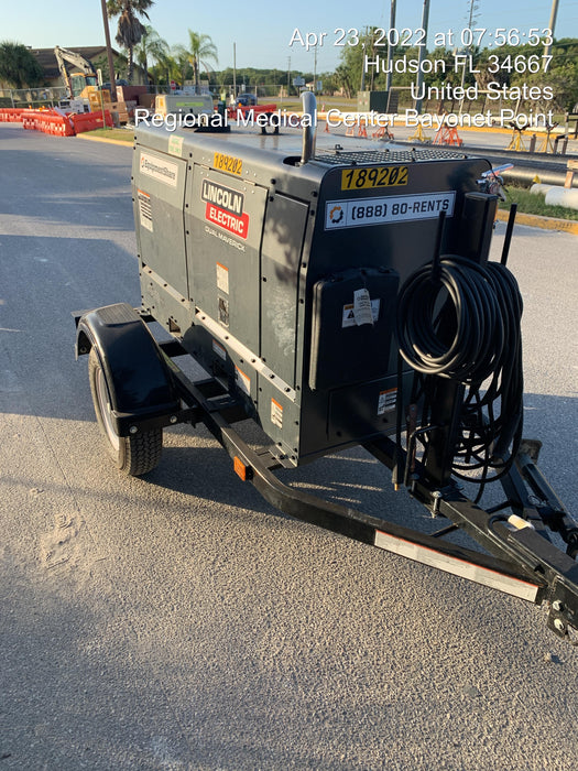 2021 Lincoln Electric Dual Maverick 200/200X Ready Pak 3, Includes Trailer, Cable Rack, Fender Light Kit