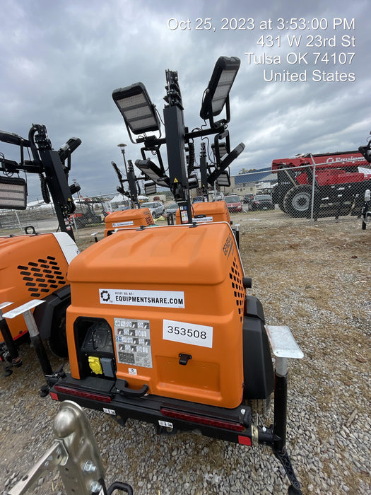 2023 Generac MLT2 Diesel, Flex Switch 120V Input, Powerzone Controller, (4) 320W LED Lights, 4kW Generator, 39.9 Gal Fuel Tank, 2" Ball, T3