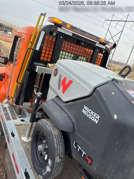 2024 Wacker Neuson LTT4 Diesel, Kohler KDW702, Deep Sea Controller, Auto Start, LED 320W, Bypass Outlet, T3