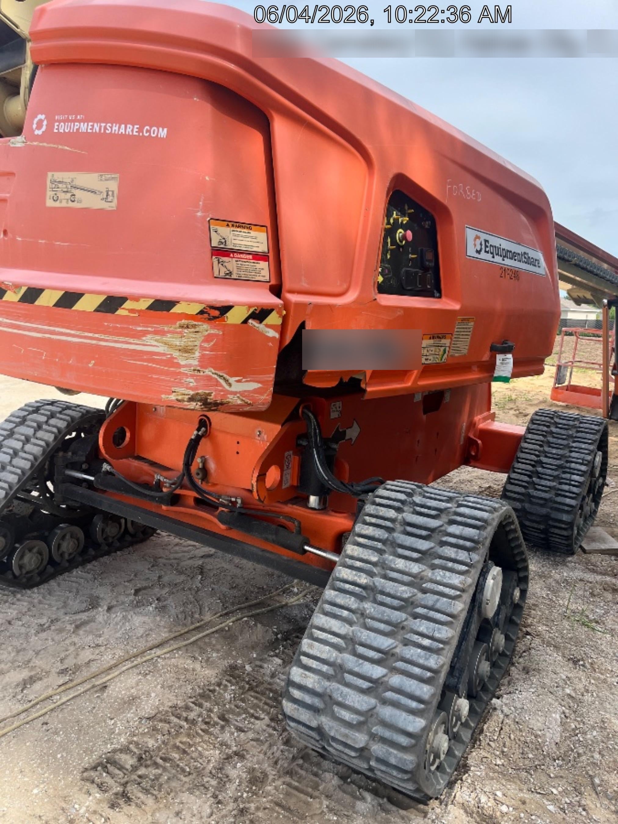 2022 JLG 660SJ Quad Track