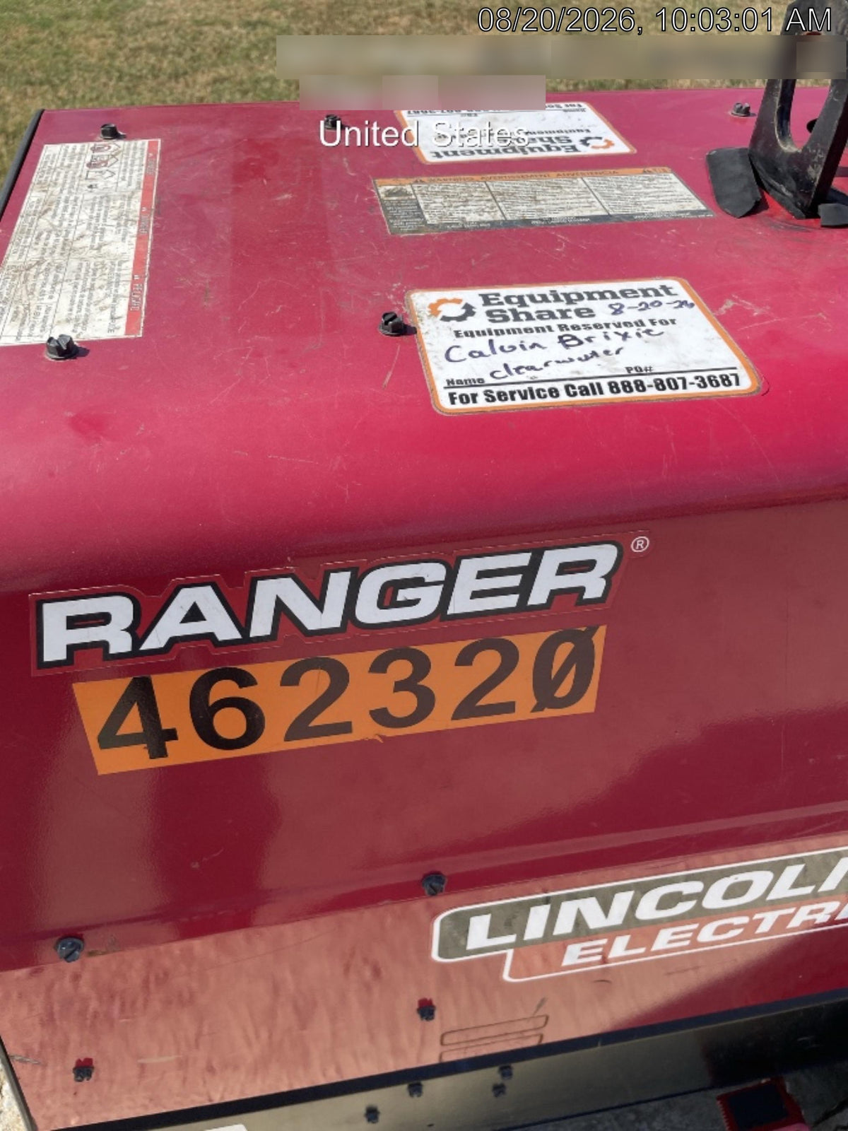 2024 LINCOLN ELECTRIC Ranger 305 LPG