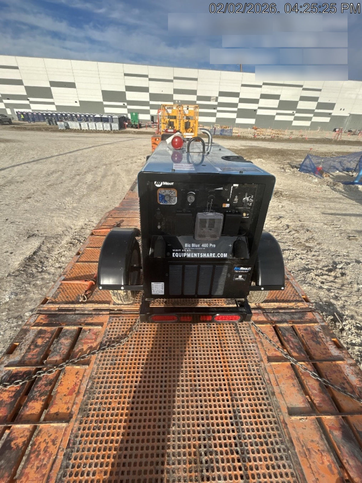 2025 MILLER ELECTRIC BIG BLUE 400