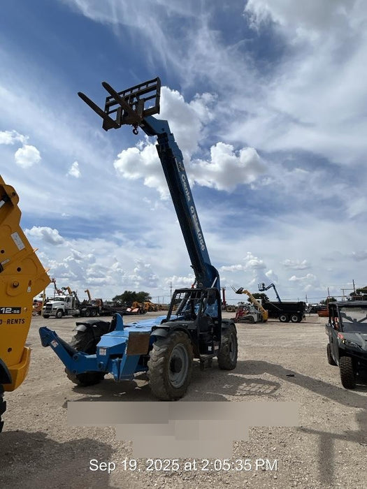 2018 Genie GTH-1056 Genie GTH-1056 w/Open ROPS, Foam Filled Tires, Work Light/Beacon, 60" Carriage and Forks