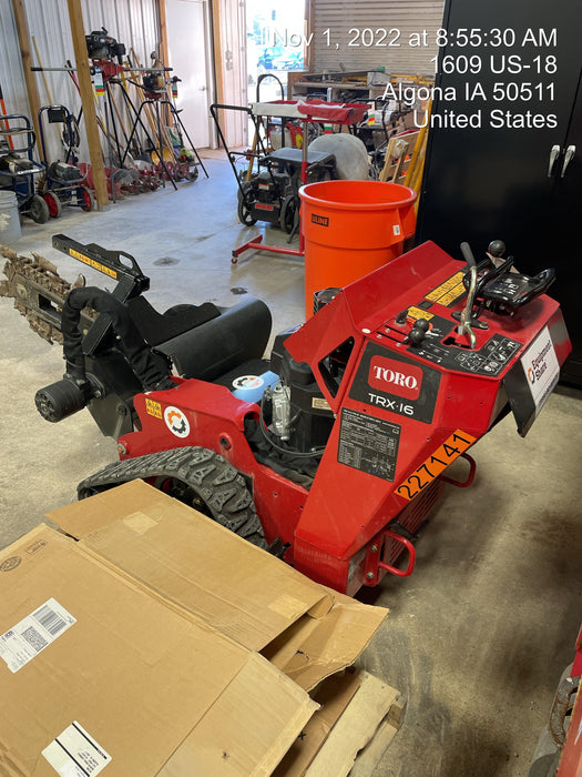 2022 TORO TRX-16