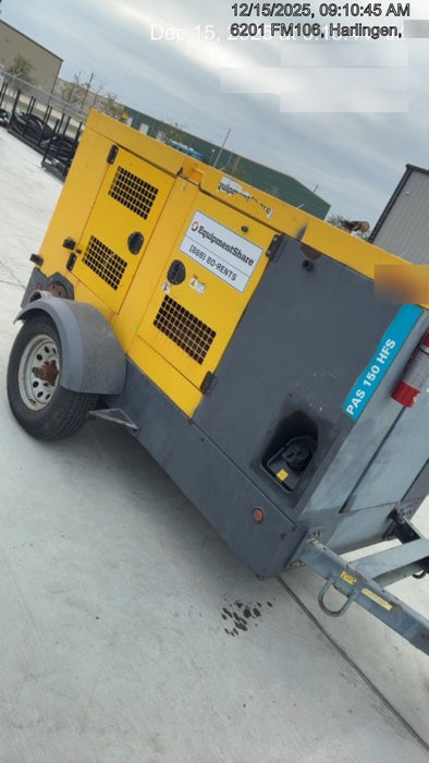 2020 ATLAS COPCO PAS 150 HF CS Enclosed