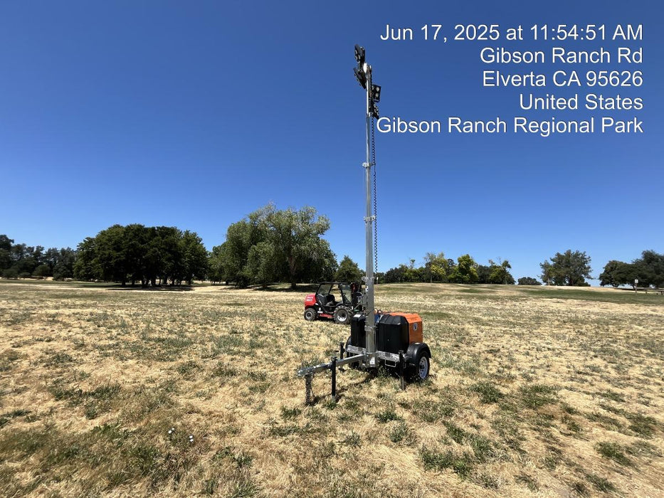 2024 Wanco WLTT-4MM4K Diesel, Deep Sea Controller, Shore Power Plug, Auto Start, (4) 350W LED Floodlights, 4kW Generator, 60 Gal Fuel Tank, 2" Ball, T3