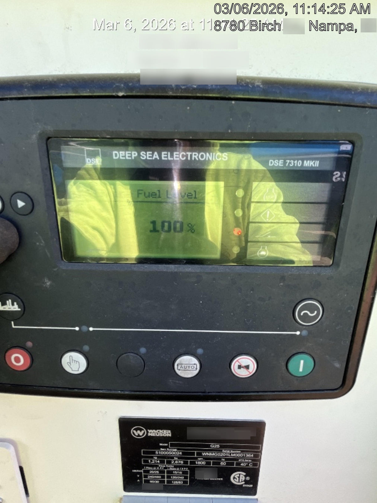 2022 WACKER NEUSON G25