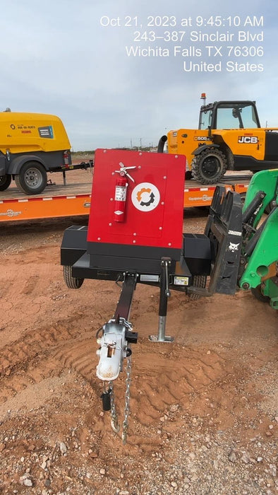 2022 Shindaiwa DGW400MDL Kubota D902 Engine, 23 HP, Dual Op Welder, Wire, Arc, Droop Stick, Tig, and CC Stick Functionality, Simulphase, 3 Phase and 1 Phase Gen Output, Single Axle NB Trlr, Slr Trckl Chrg 12V 12W, Fire Ext