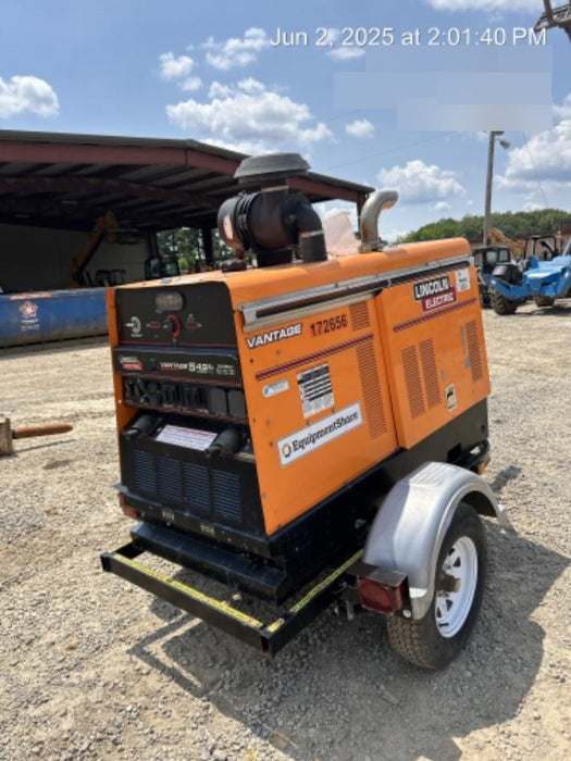 2021 Lincoln Electric Vantage 549X Ready Pak 3, ORANGE (includes trailer, cable rack, fender light kit)